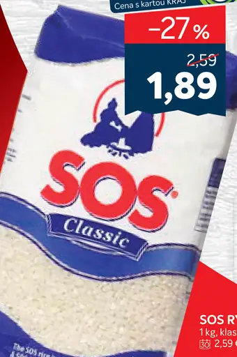 SOS ryža