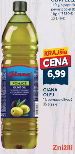 Giana olivový olej