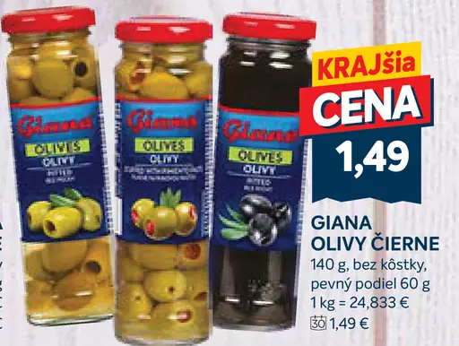 Giana Čierne olivy