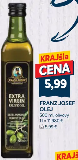 Franz Josef Extra Virgin olive oil