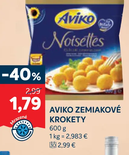 Aviko Zemiakové krokety