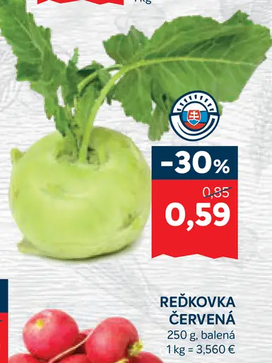 Kaleráb s vňaťou