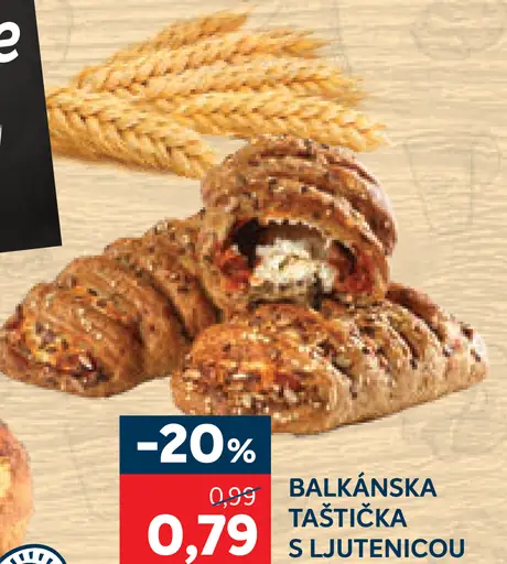 Balkánska taštička s ljutenicou