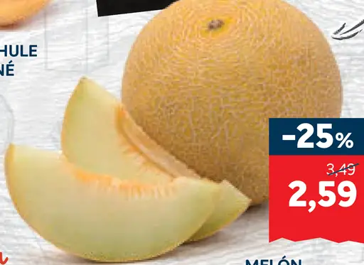 Melón žltý