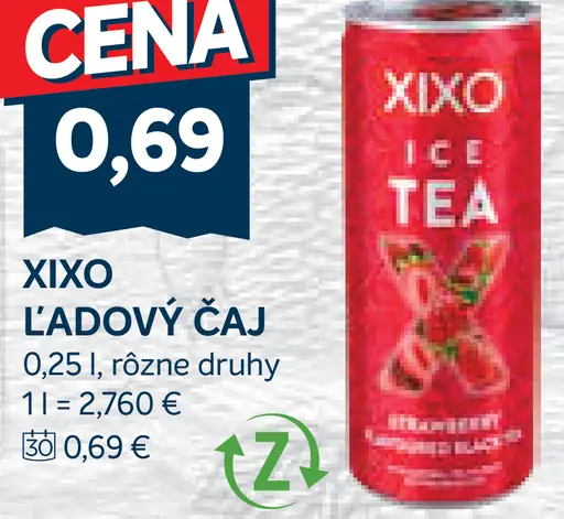 Xixo Ľadový čaj plechovka