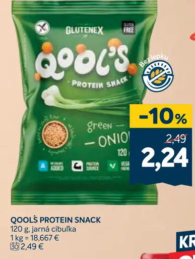 Qool’s Protein Snack green onion