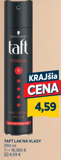 Schwarzkopf Taft lak na vlasy Power 5