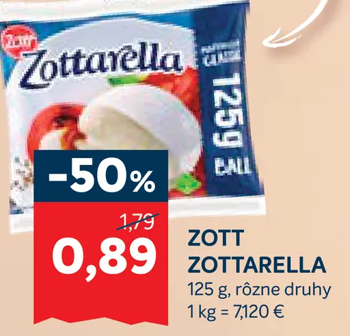 Zott Zottarella mozzarella