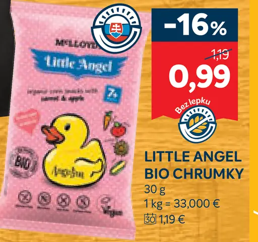 Little Angel bio chrumky
