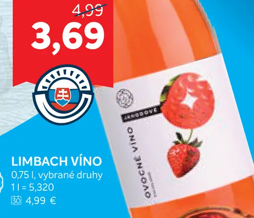 Limbach ovocné víno