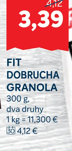 Fit Dobrúch granola
