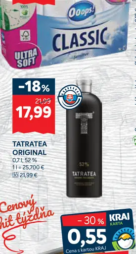 Tatratea Original čajovo-bylinný likér