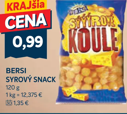 Bersi snack syrové