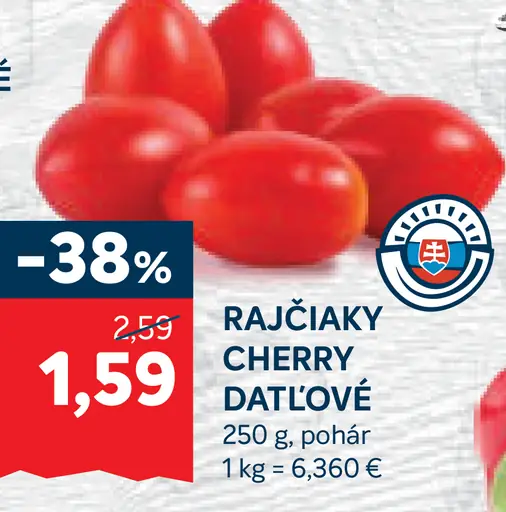 Rajčiaky cherry datľové