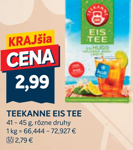 Teekanne Eis Tee ovocný čaj rôzne druhy