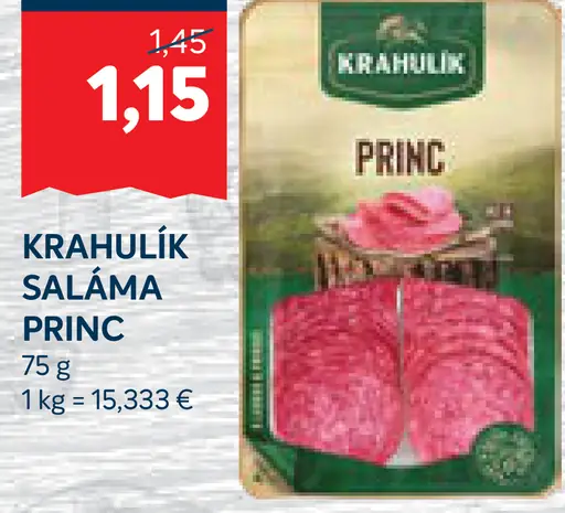 Krahulík saláma Princ