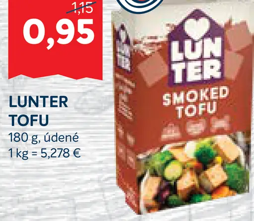Lunter Tofu údené