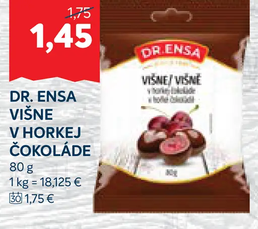 Dr. Ensa Višne v horkej čokoláde