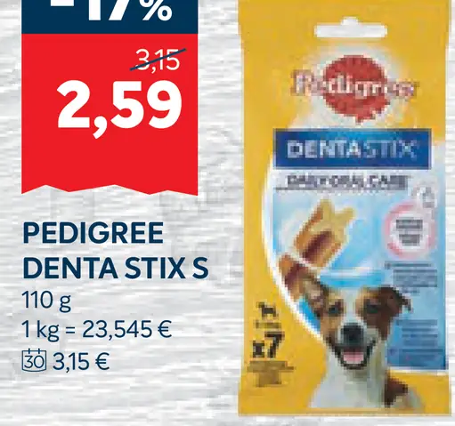 Pedigree Denta Stix Small pochúťka pre psy