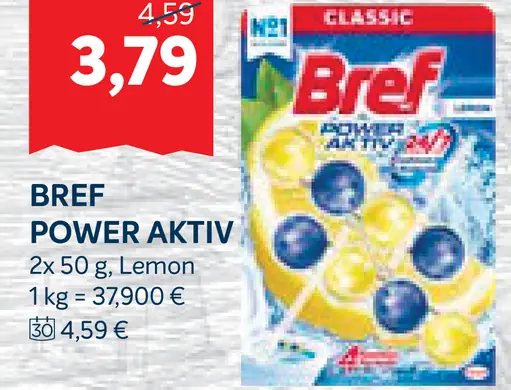 Bref Power Aktiv Lemon
