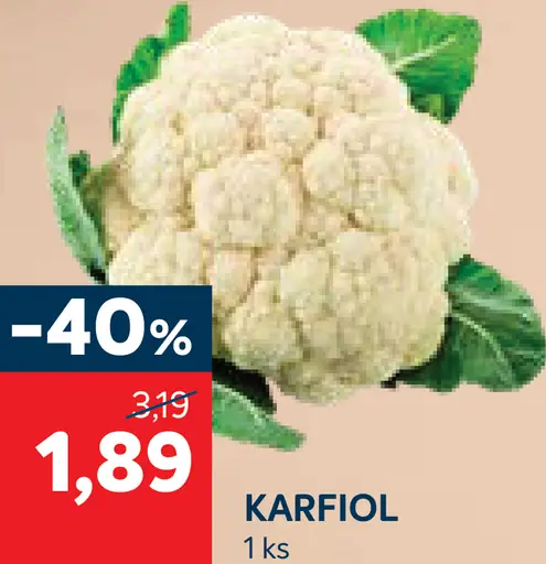 Karfiol čerstvý
