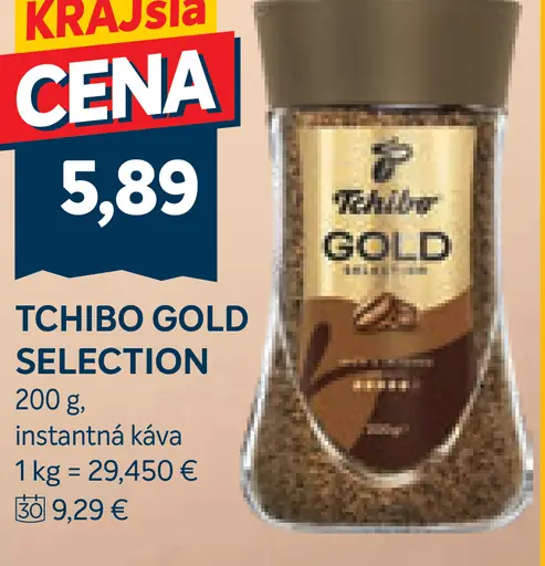 Tchibo Gold Selection instantná káva