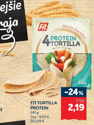 Fit 4 Protein Tortilla