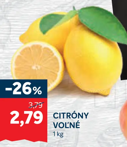Citróny voľné