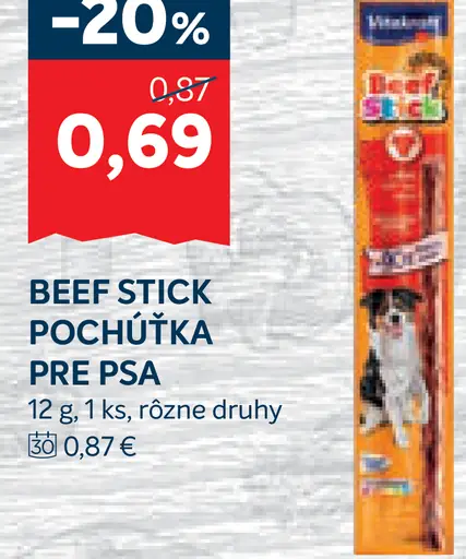 Vitakraft Beef stick pochúťka pre psy