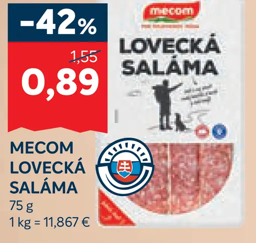 Mecom Lovecká saláma