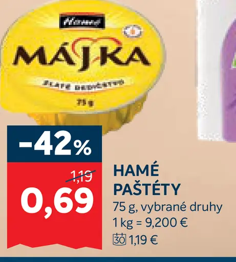 Hamé paštéty