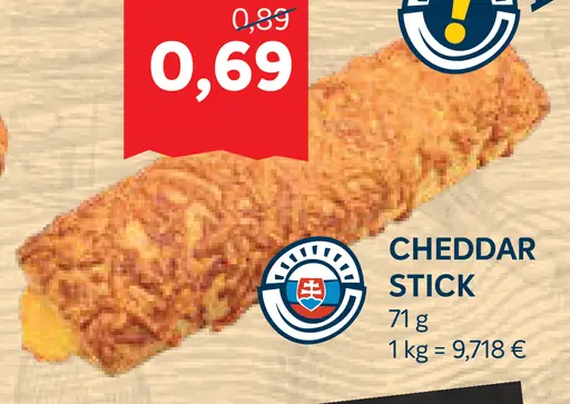 Cheddar stick
