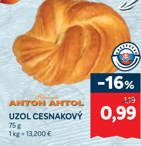 Anton Antol uzol cesnakový
