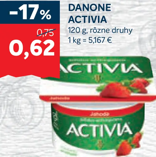 Danone Activia jogurt