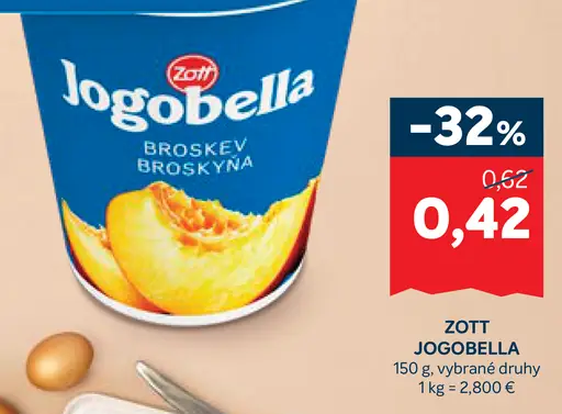 Zott Jogobella Jogurt