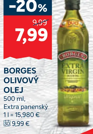 Borges Olivový Olej Extra Panenský