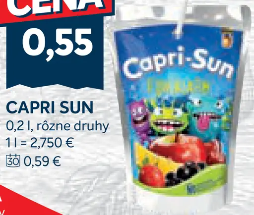 Capri-Sun nápoje