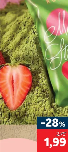 Kolatch dražé matcha a jahody