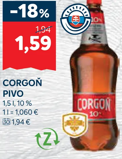 Corgoň Pivo