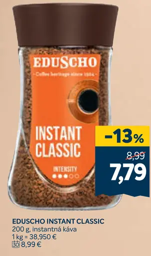 Eduscho Instant Classic instantná káva