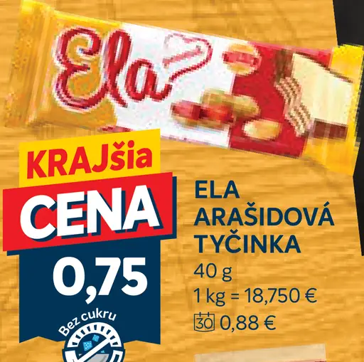 Ela arašidová tyčinka