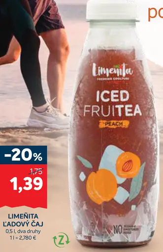 Limeňita ľadový čaj, dva druhy