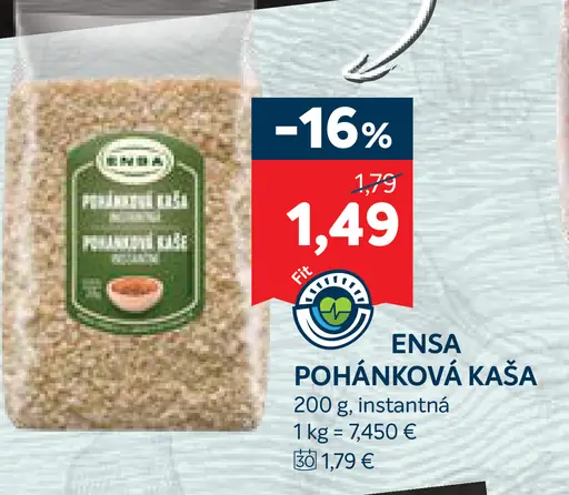 Ensa pohánková kaša instantná