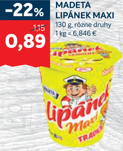 Madeta Lipánek Maxi