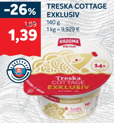 Radoňa treska Cottage Exclusiv