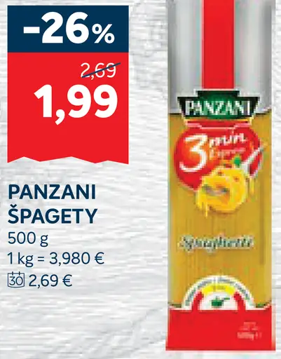 Panzani špagety