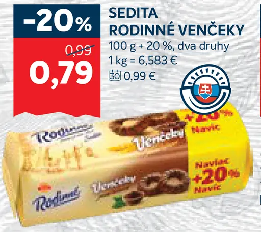 Sedita Rodinné venčeky