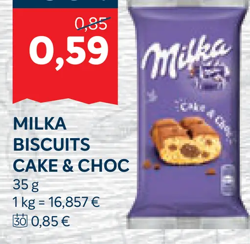 MILKA Biscuits Cake & Choc