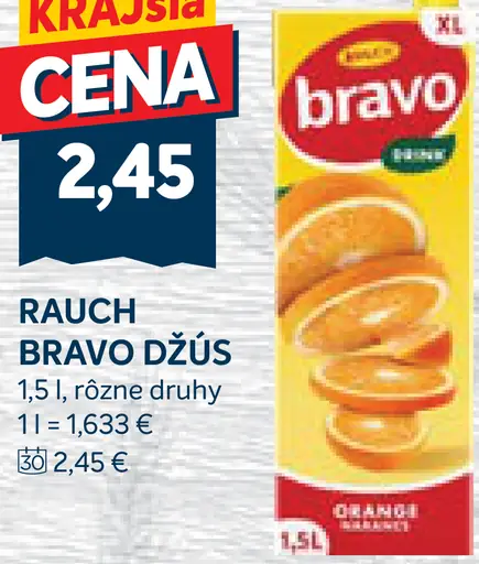 Rauch Bravo džús