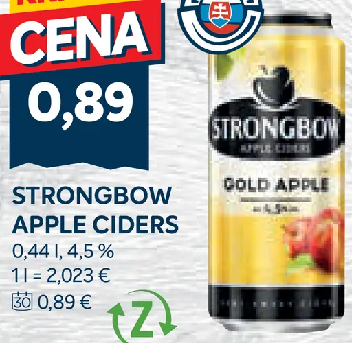 Strongbow Apple Ciders Gold Apple cider